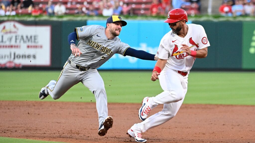 St. Louis Cardinals Vs Milwaukee Brewers Match Player Stats