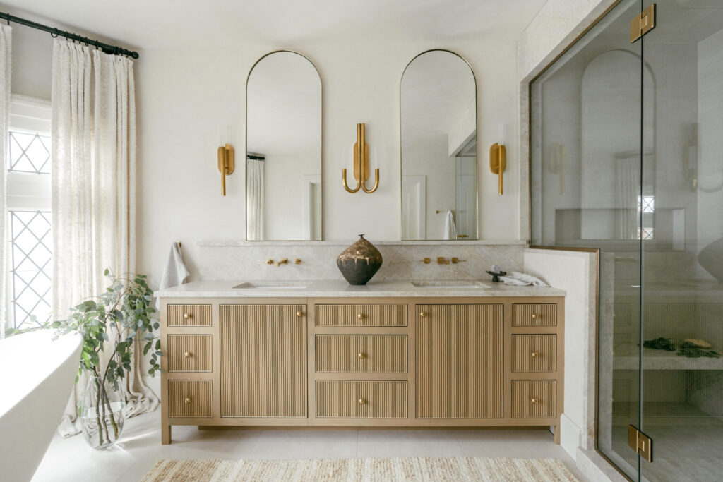 Reeded Vanity Texture Meets Elegance in Your Bathroom