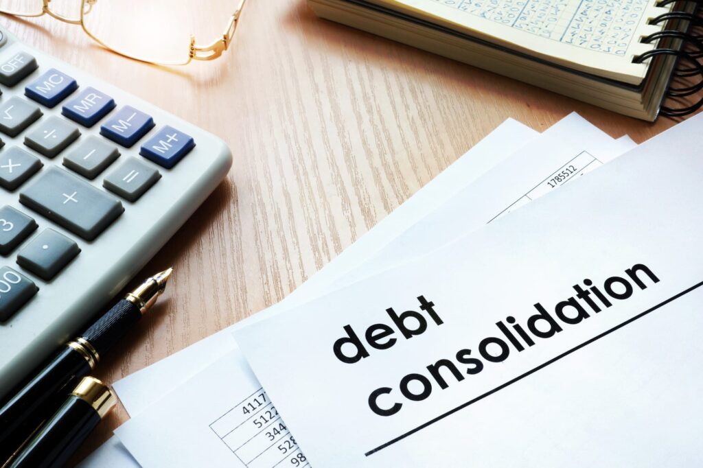 Look into a debt consolidation loan
