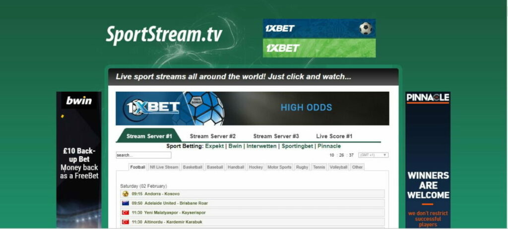 SPORTSTREAM.TV