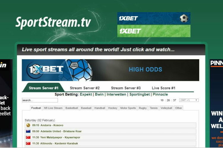 SPORTSTREAM.TV