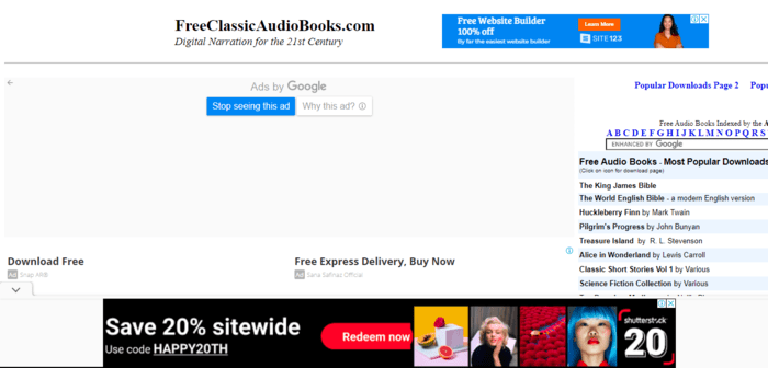 Free Classic Audiobooks
