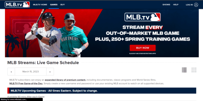 MLB TV