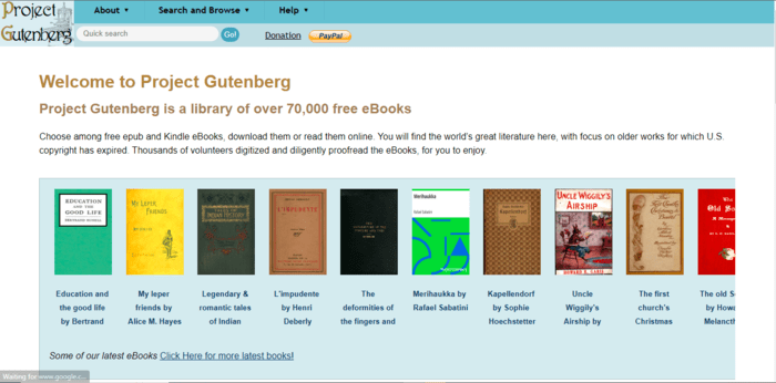 Project Gutenberg