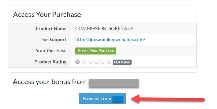Commission Gorilla Bonus and Promotions