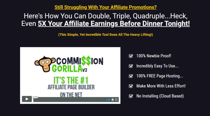 Key Features of Commission Gorilla