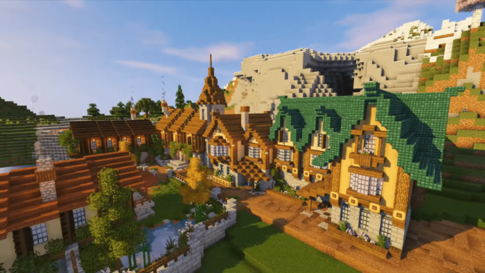 Minecraft medieval village ideas