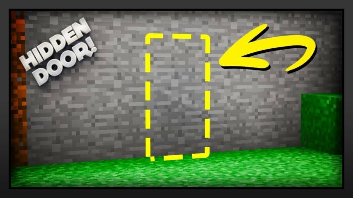 Minecraft secret door and passageway ideas