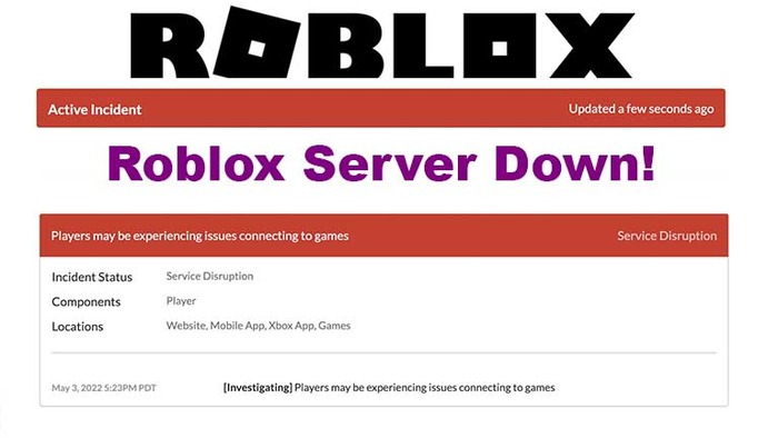 Roblox server status