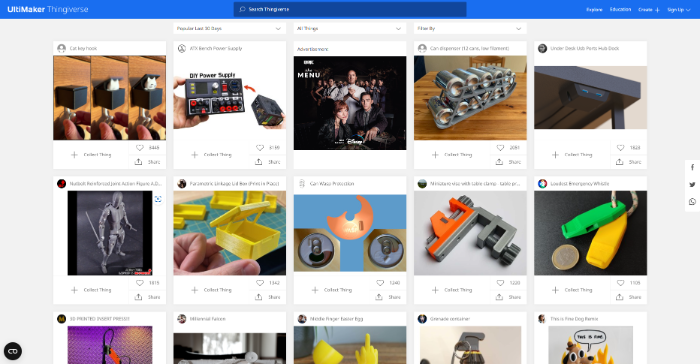 Thingiverse