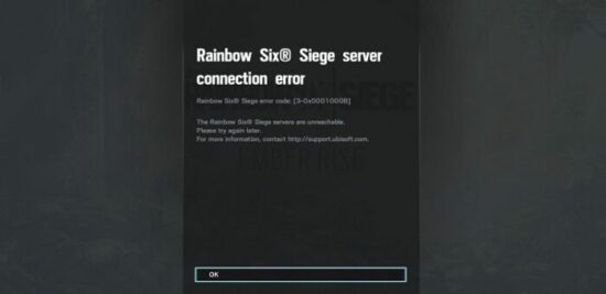 UBISOFT R6 SERVER STATUS