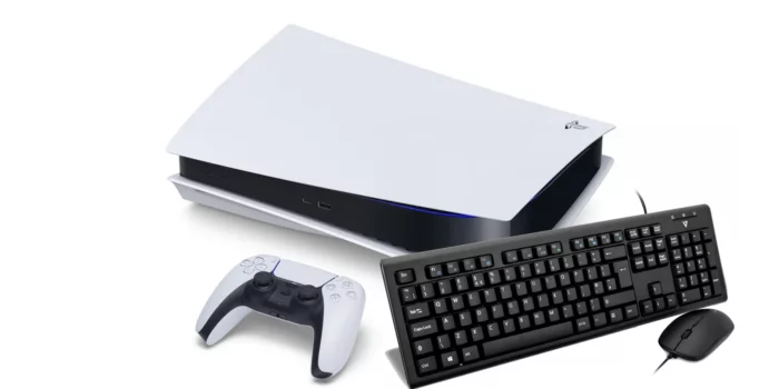 USB keyboard and mouse on PS5