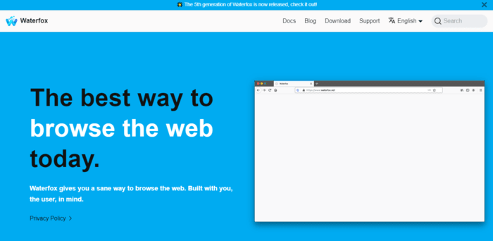 Waterfox Browser