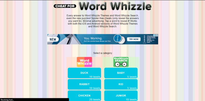 WordWhizzleSearchAnswers