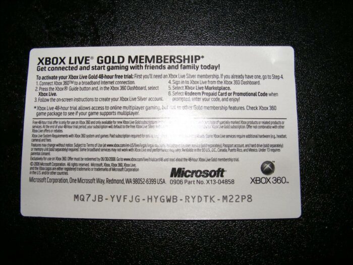 Xbox controller free trial code