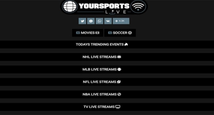 Yoursports.stream