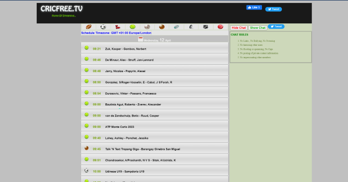 Cricfree tv rugby 2025