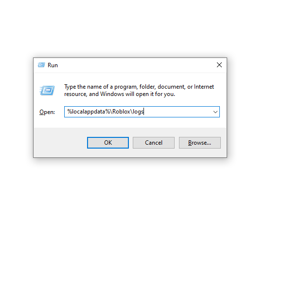 delete Roblox log files-1