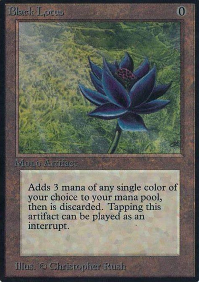 Black Lotus Alpha MTG card