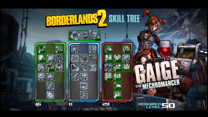 Borderlands 2 Gaige abilities