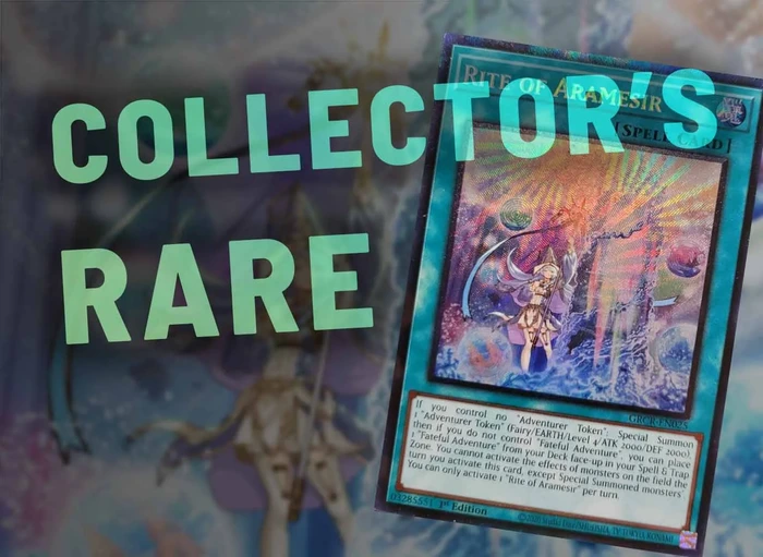 Collectors Rare Yu-Gi-Oh card