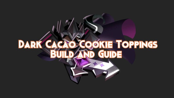 Dark Cacao Cookie Topping