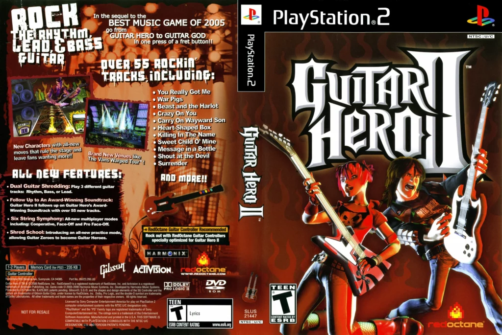 Guitar Hero PS2