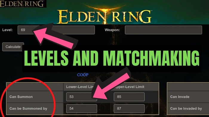 LEVEL-BASED MATCHMAKING ELDEN RING