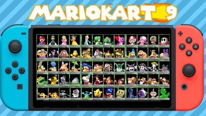 Mario Kart 9 characters