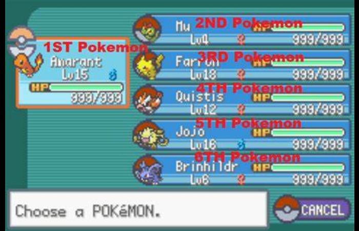 Max IV Points Pokemon Leaf Green