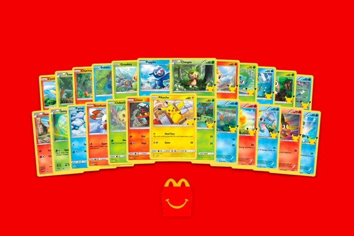 McDonald's Pokemon Cards Set