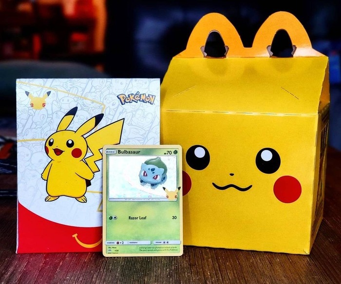McDonald’s Pokemon Happy Meal Box
