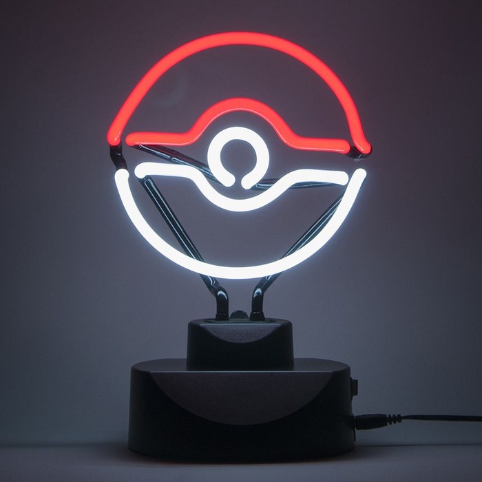 Neon Pokeball Sign