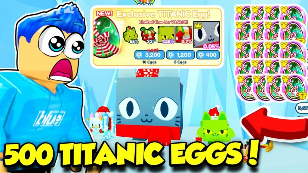 Pet Simulator X Titanic Egg