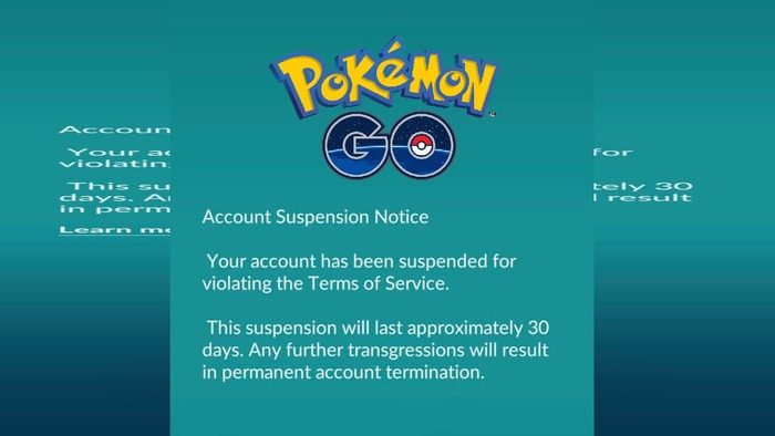 Pokemon Go three-strike policy