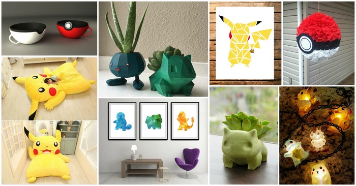 Pokemon home decor