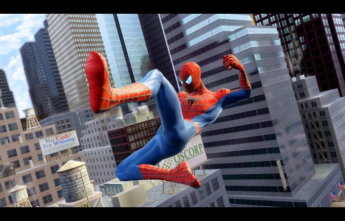 Spiderman 3 PSP gameplay