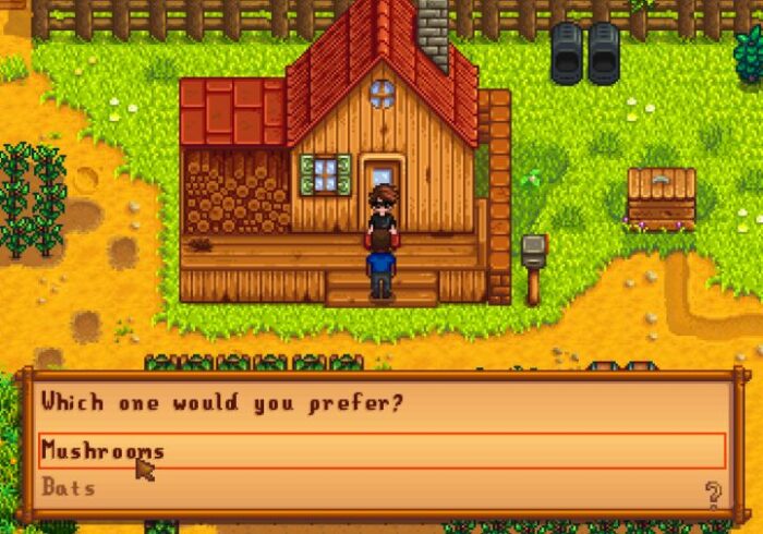 Stardew Valley mushrooms vs bats pros and cons