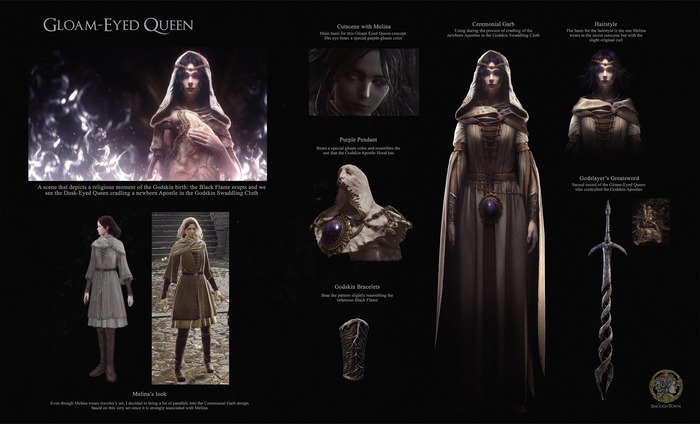The Connection to the Godskin Apostles and the Gloam-Eyed Queen