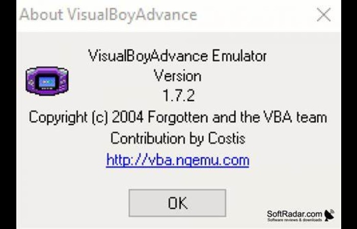 VisualBoyAdvance Screenshot