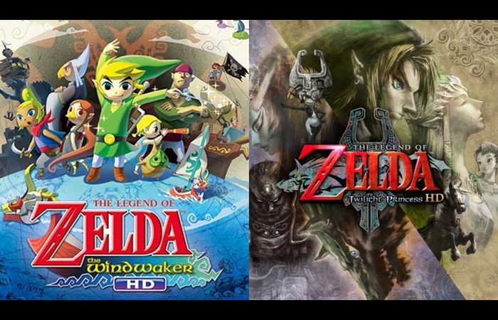 zelda Wind Waker & Zelda Twilight Princess