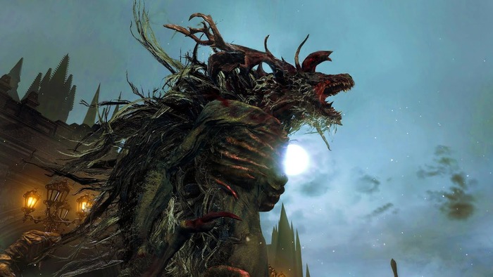 Bloodborne Cleric Beast Boss Fight