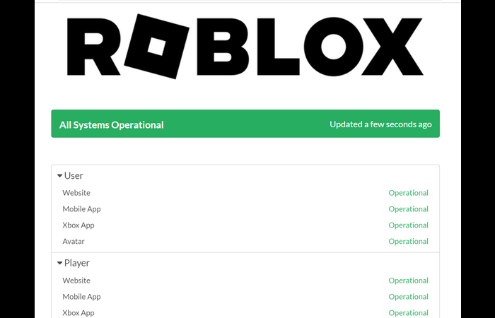Check Roblox Server Status
