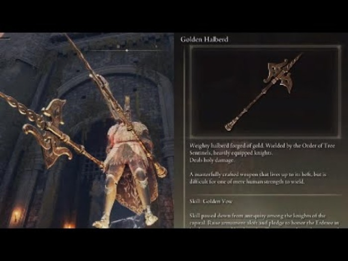 Dual Golden Halberds