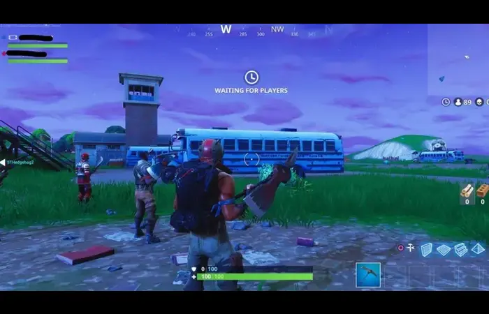 Fortnite crossplay gameplay