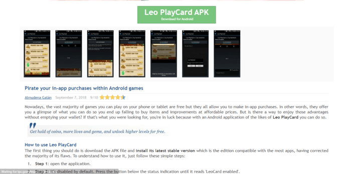 LeoPlay Card