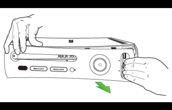 MANUAL EJECT XBOX 360 DISC TRAY