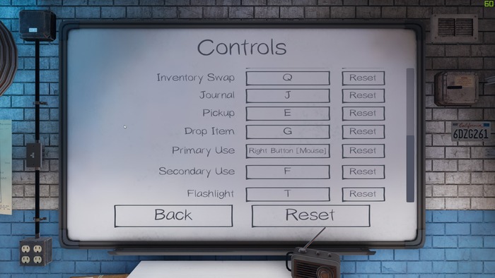 Phasmophobia PC controls