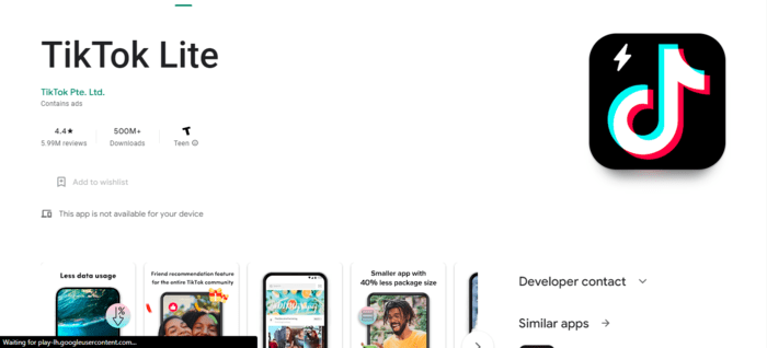 TikTok Lite