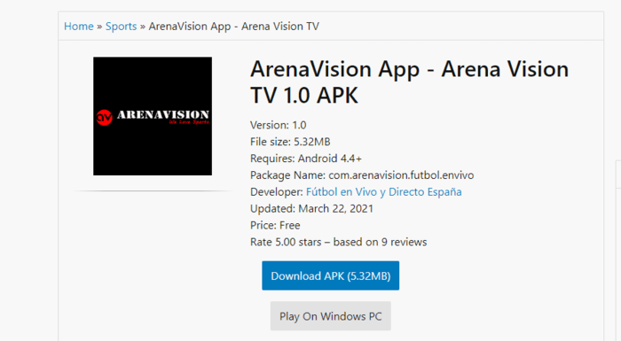 Arena Vision